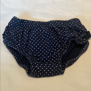 “Bundle 10/$13” carters 6-9m baby girl Navy Blue Polka Dot Bloomers clothes